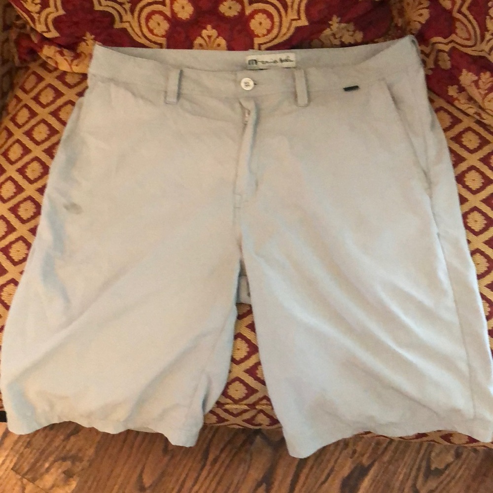 TRAVIS MATHEW golf “sorry for being awesome” shorts